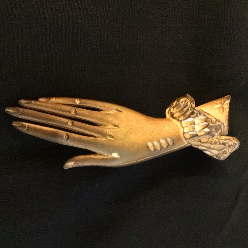 The Feminine Touch Pin Brooch Vintage